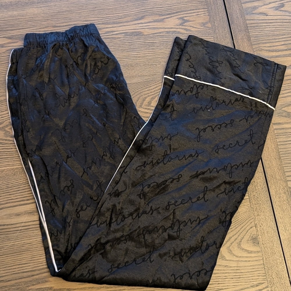Black Victoria's Secret Pajama Pants Size S